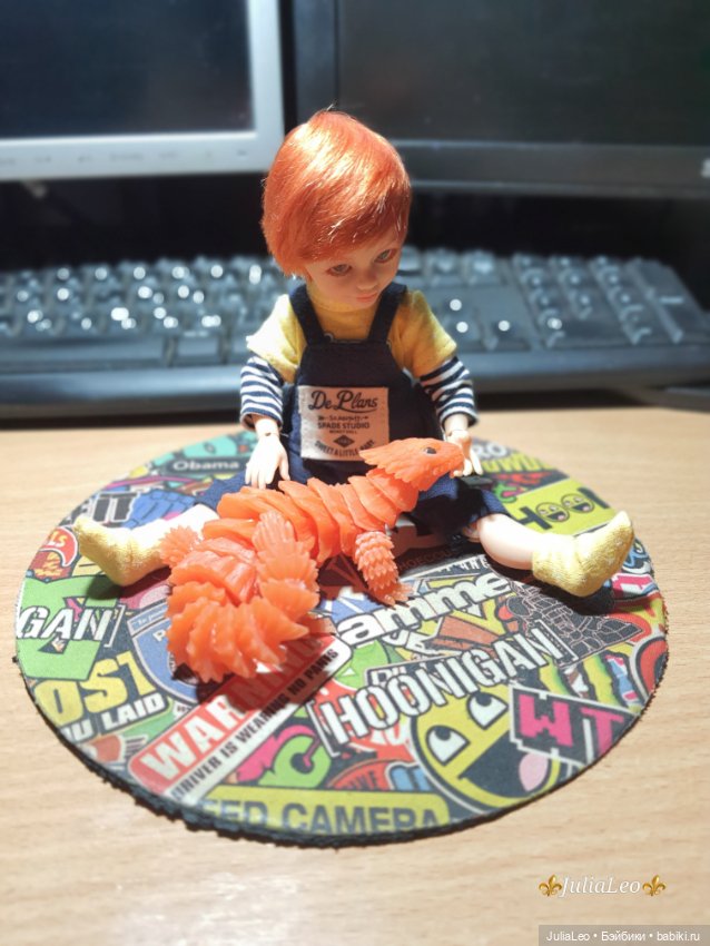 Питомцы бывают разные — Домашние фото авторских кукол: личные коллекции (фото 9)