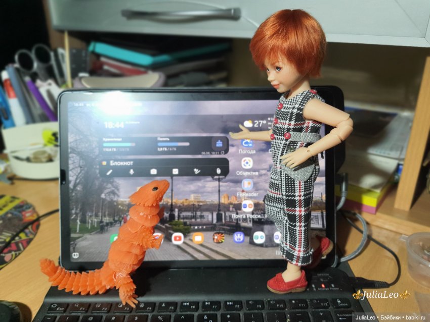 Питомцы бывают разные — Домашние фото авторских кукол: личные коллекции (фото 2)