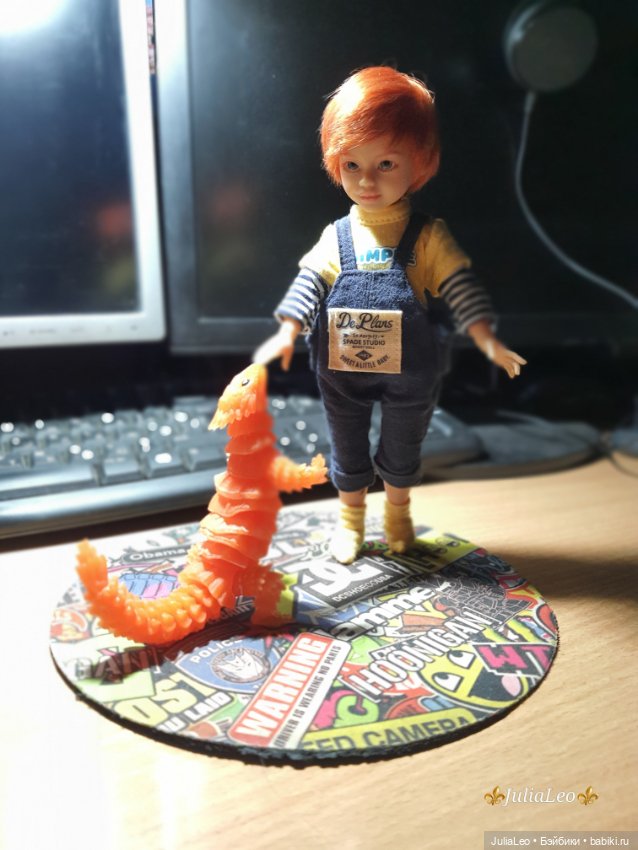 Питомцы бывают разные — Домашние фото авторских кукол: личные коллекции (фото 6)