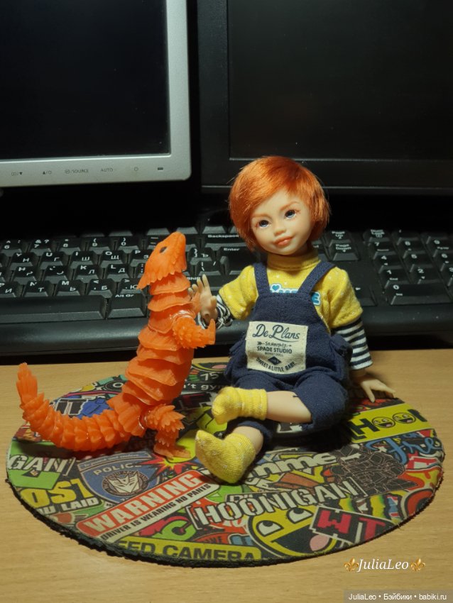 Питомцы бывают разные — Домашние фото авторских кукол: личные коллекции