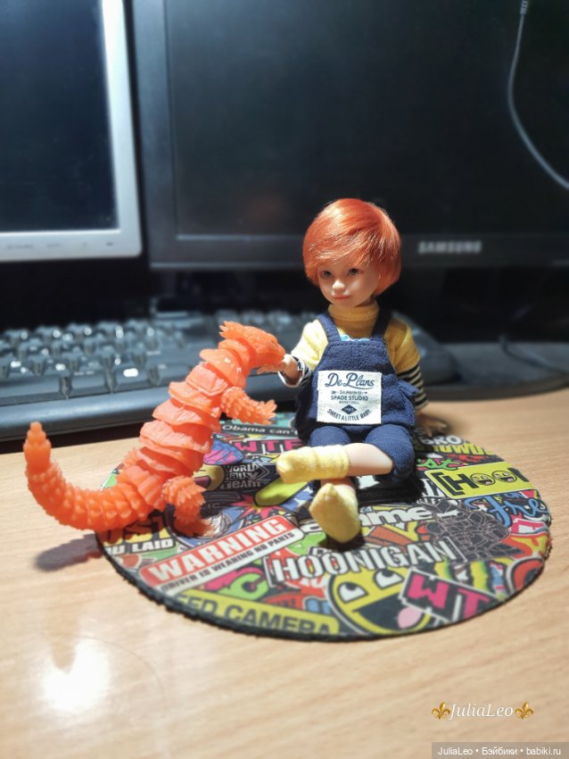 Питомцы бывают разные — Домашние фото авторских кукол: личные коллекции