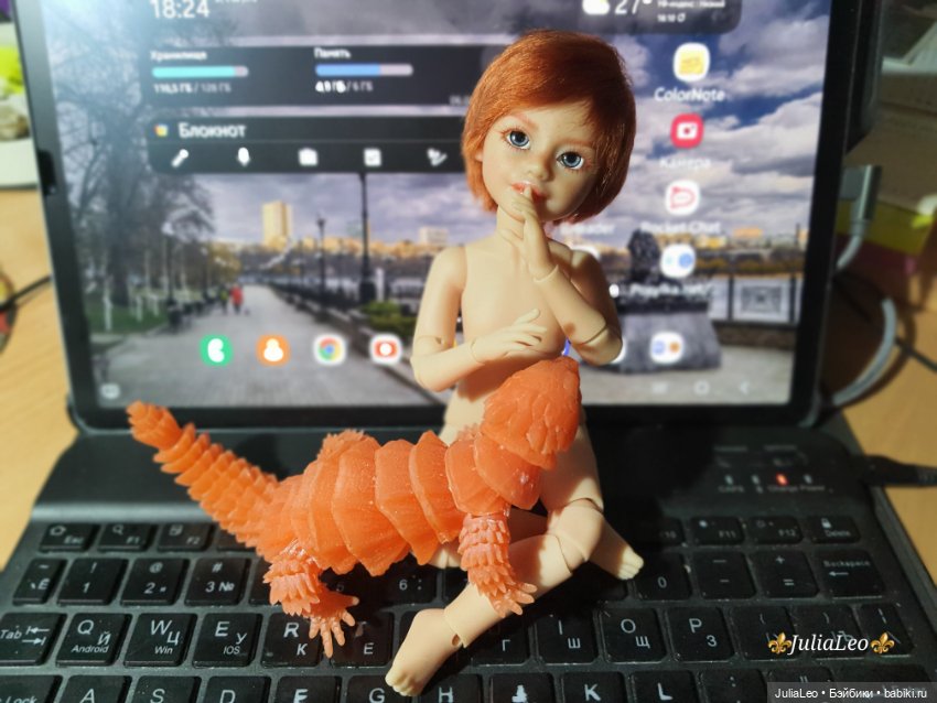 Питомцы бывают разные — Домашние фото авторских кукол: личные коллекции