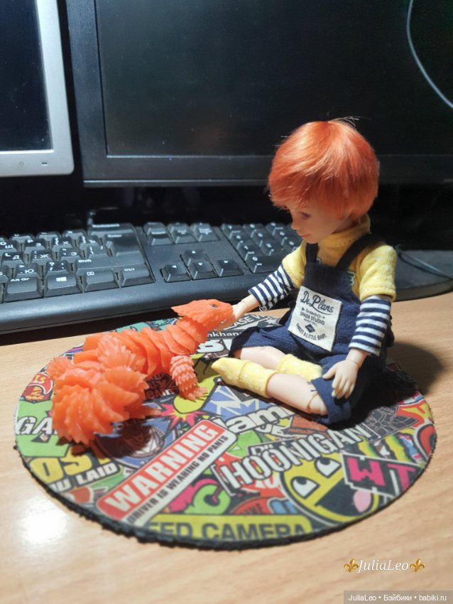 Питомцы бывают разные — Домашние фото авторских кукол: личные коллекции