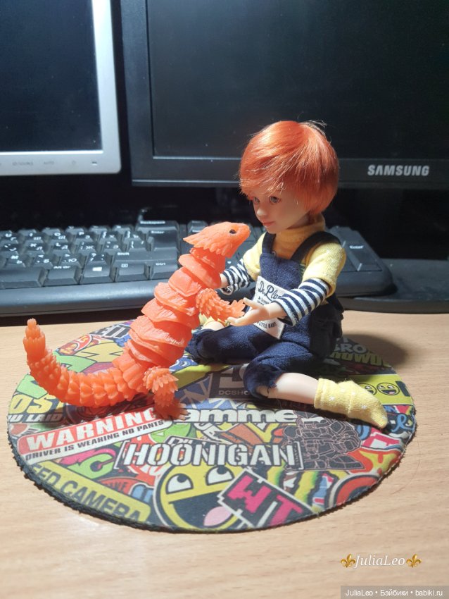 Питомцы бывают разные — Домашние фото авторских кукол: личные коллекции