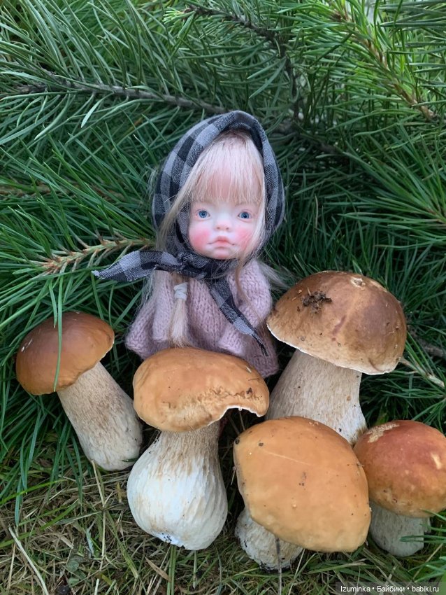 Как Манюня в лес за грибами ходила 🐌 (фото 3)