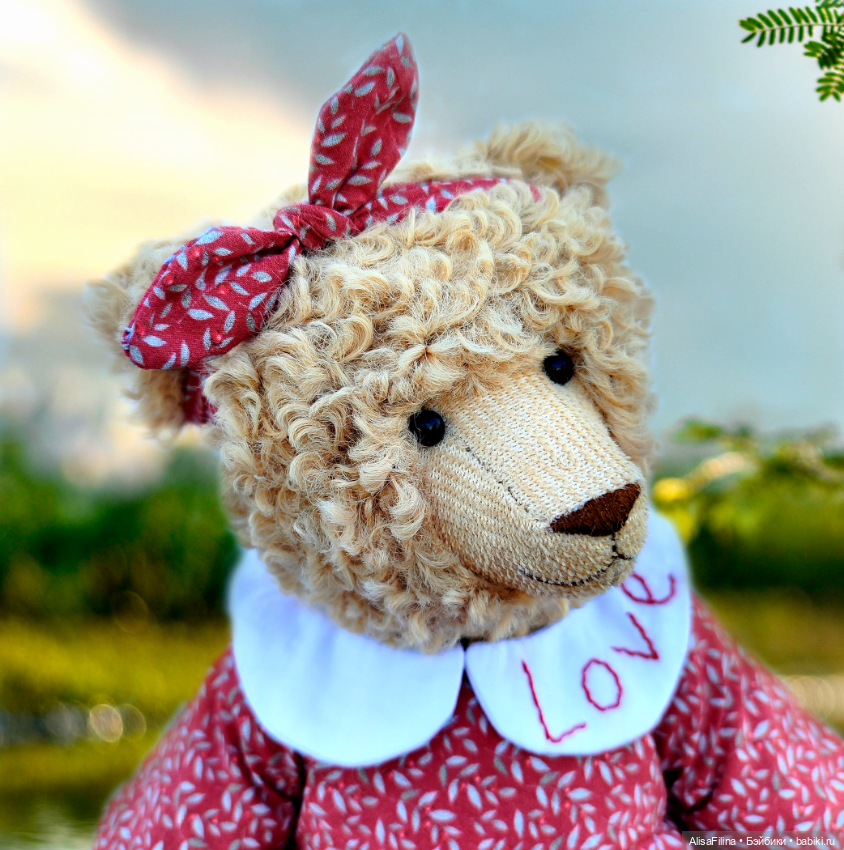 Мишка Тедди Аннушка — Авторские мишки Тедди и друзья: фото (фото 4)