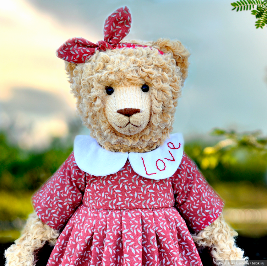 Мишка Тедди Аннушка — Авторские мишки Тедди и друзья: фото (фото 3)