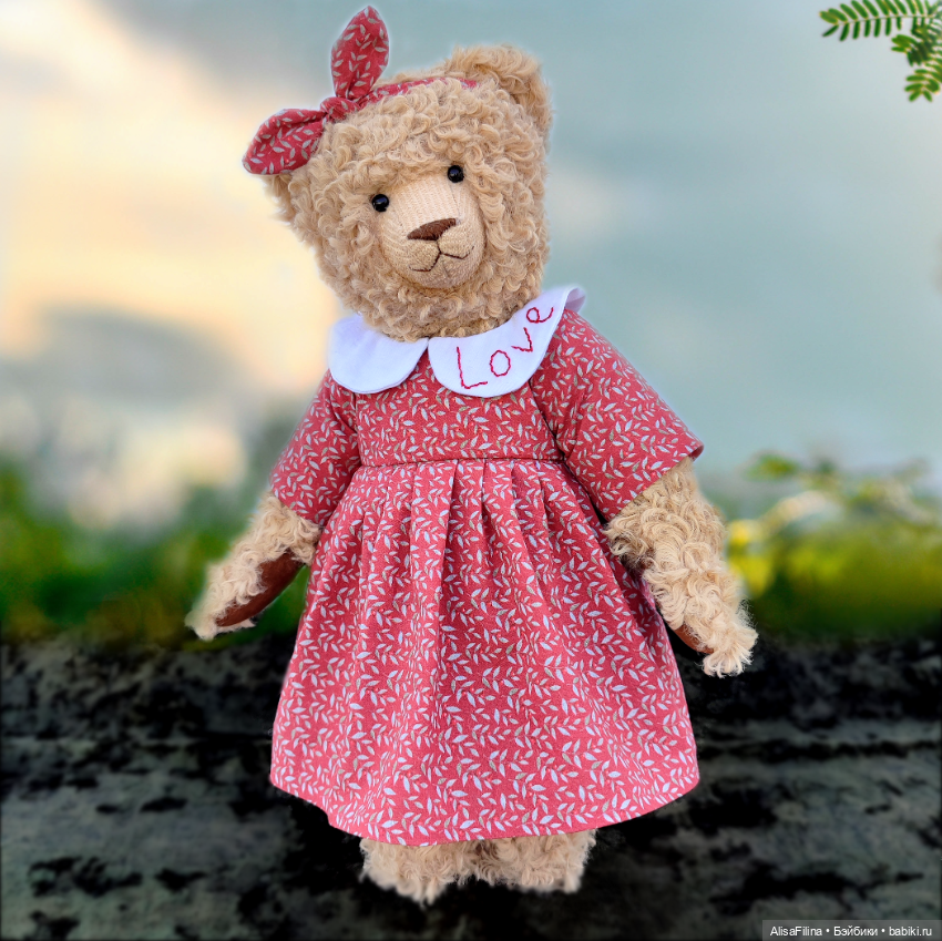 Мишка Тедди Аннушка — Авторские мишки Тедди и друзья: фото