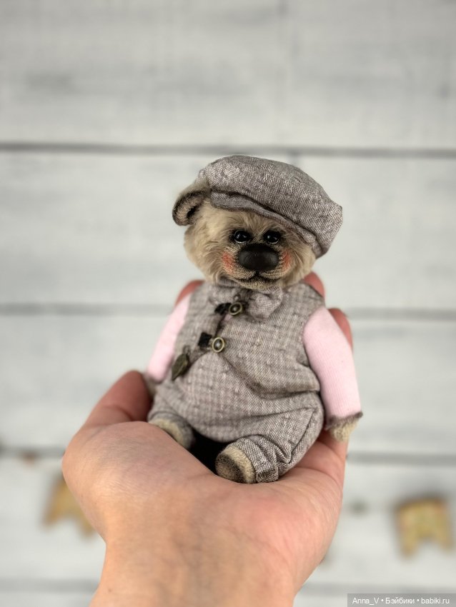 Тедди мишка Питер — Авторские мишки Тедди и друзья: фото (фото 4)