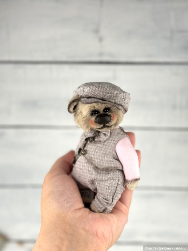 Тедди мишка Питер — Авторские мишки Тедди и друзья: фото (фото 3)