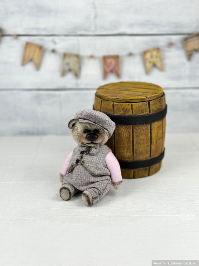 Тедди мишка Питер — Авторские мишки Тедди и друзья: фото (фото 6)