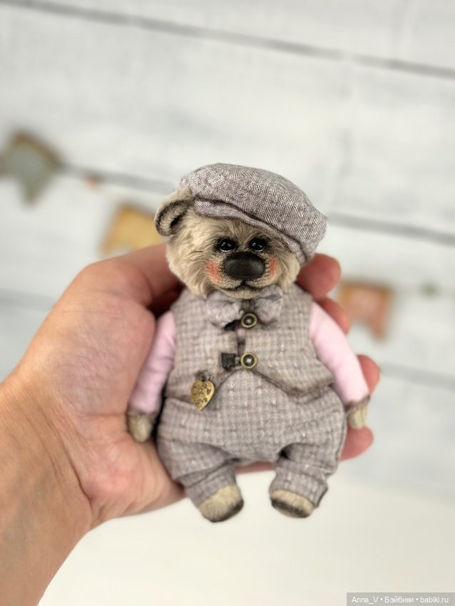 Тедди мишка Питер — Авторские мишки Тедди и друзья: фото