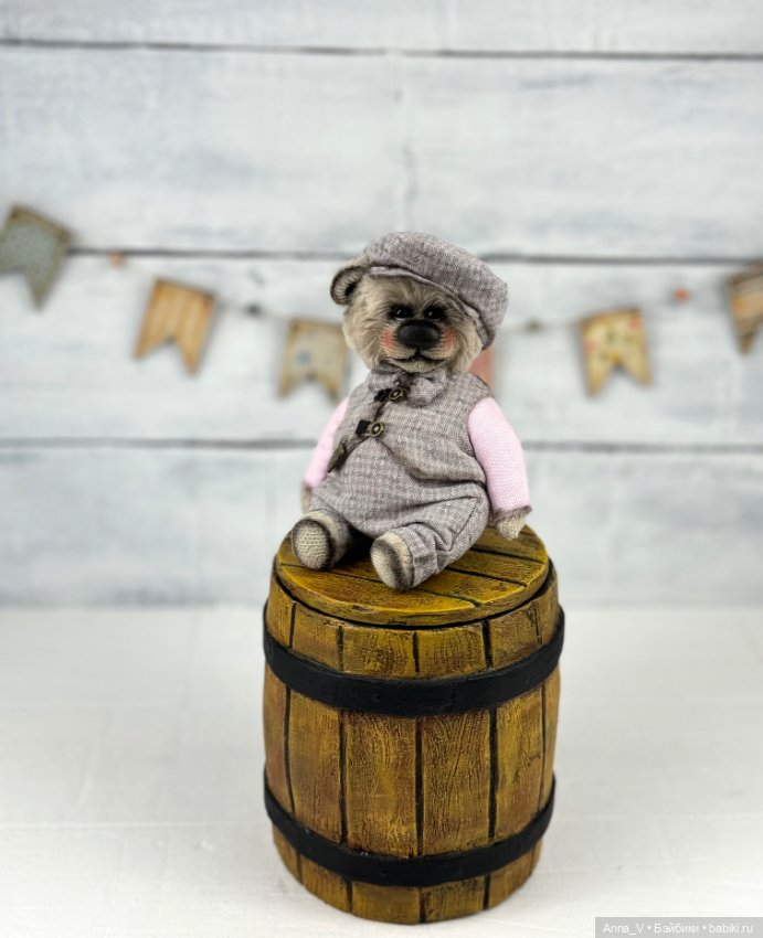 Тедди мишка Питер — Авторские мишки Тедди и друзья: фото (фото 5)