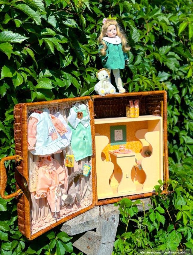 Тайна плетеного чемоданчика раскрыта! 🧳