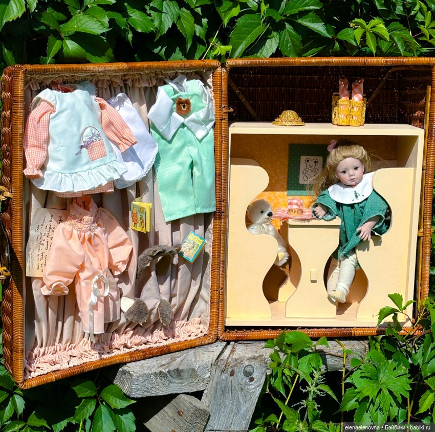 Тайна плетеного чемоданчика раскрыта! 🧳