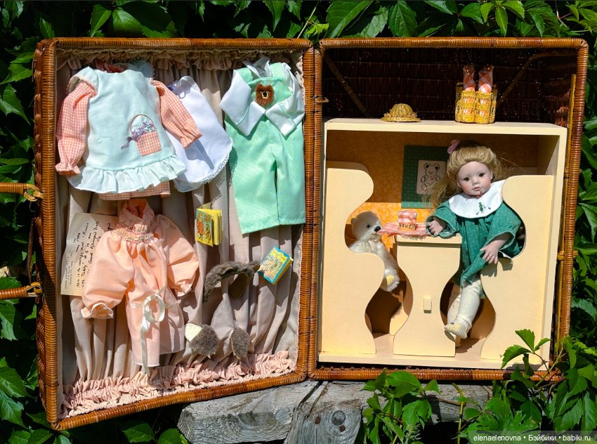 Тайна плетеного чемоданчика раскрыта! 🧳