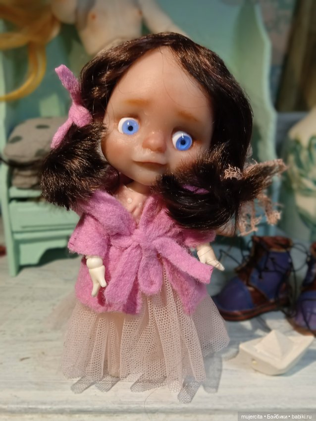 Прунцесска — Авторские миниатюрные куклы: лепка (фото 4)