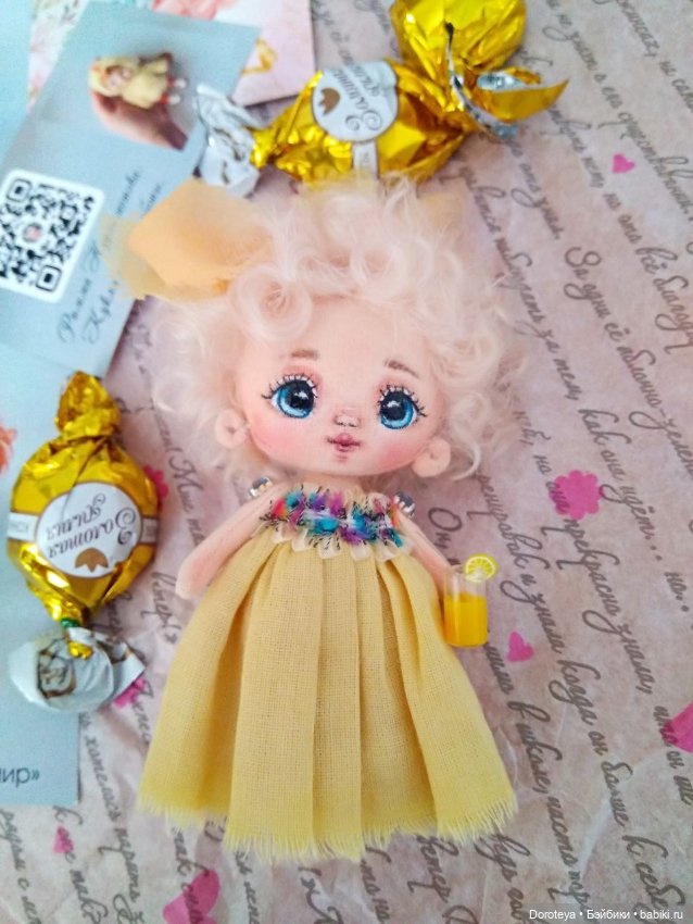 Маленькая Кнопочка от Мастерской Риммы Нурхаметовой (и еще одна простенькая малышка), как раз к моему 10-летию на сайте (фото 2)