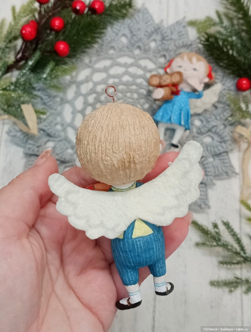 Ангельские детки — Лепка авторских игрушек и папье