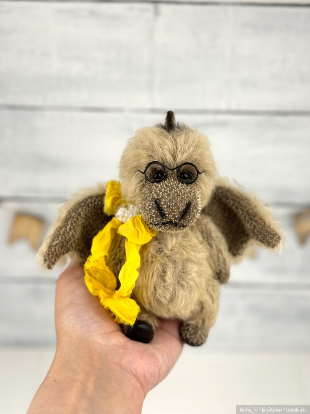 Тедди дракоша Айко — Авторские мишки Тедди и друзья: фото (фото 5)