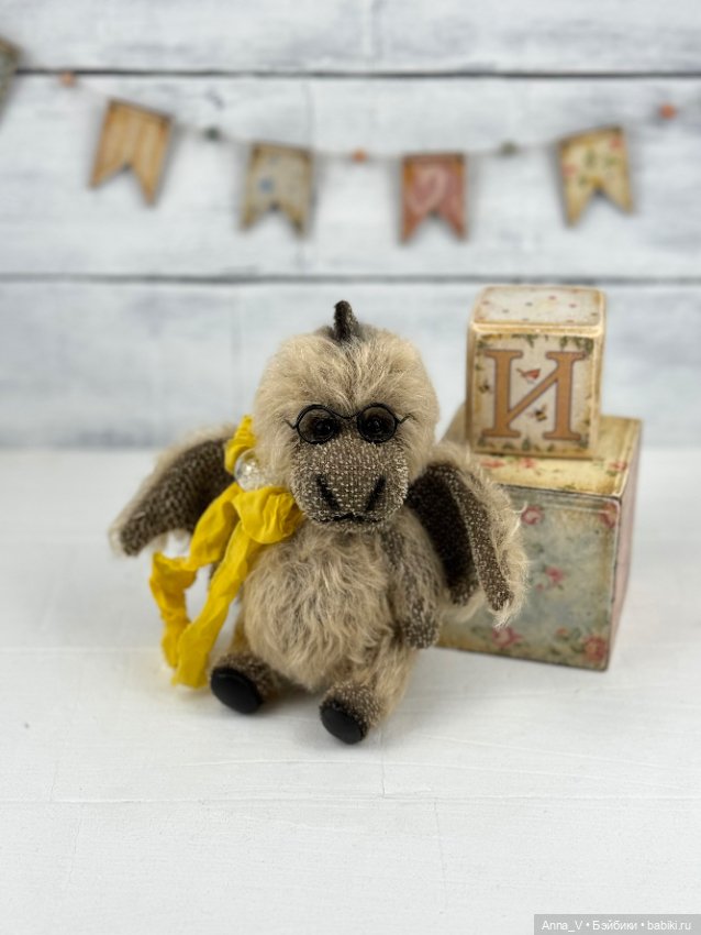 Тедди дракоша Айко — Авторские мишки Тедди и друзья: фото