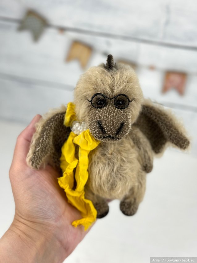 Тедди дракоша Айко — Авторские мишки Тедди и друзья: фото (фото 4)