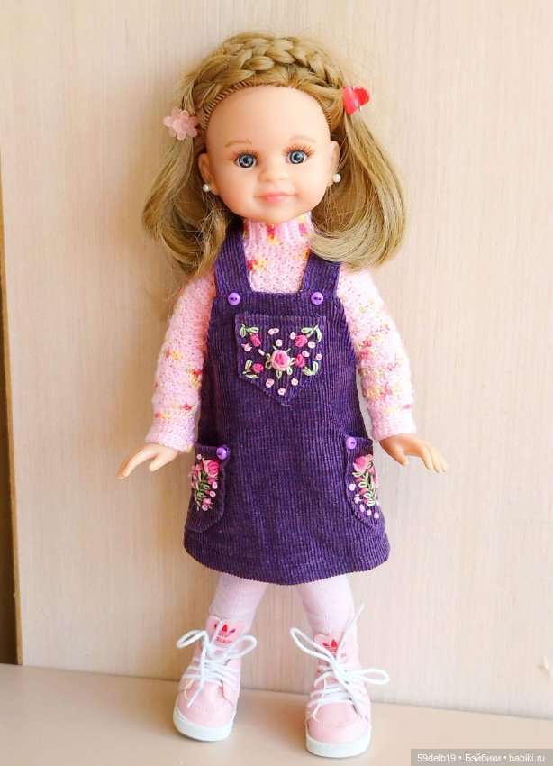 Вышивала сарафан — Одежда и обувь для кукол своими руками: фото (фото 3)