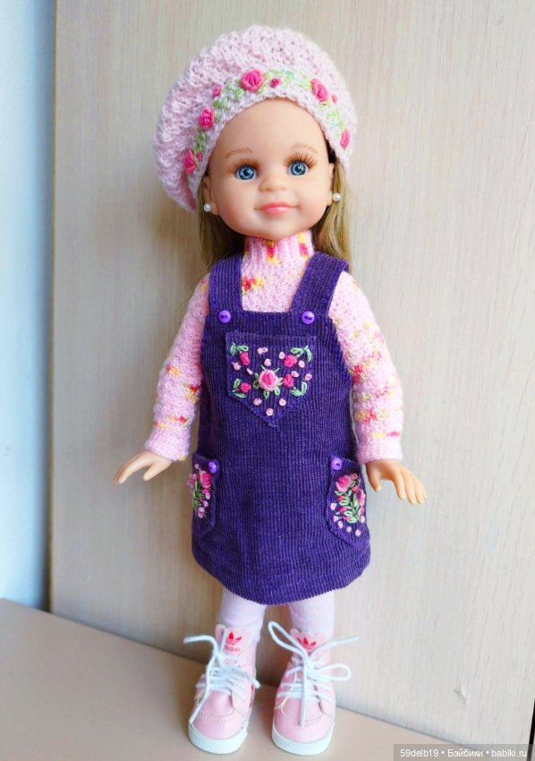 Вышивала сарафан — Одежда и обувь для кукол своими руками: фото (фото 2)