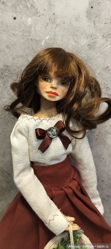 Августа — Авторские шарнирные куклы своими руками: лепка (фото 3)
