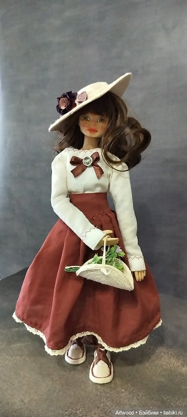 Августа — Авторские шарнирные куклы своими руками: лепка (фото 4)