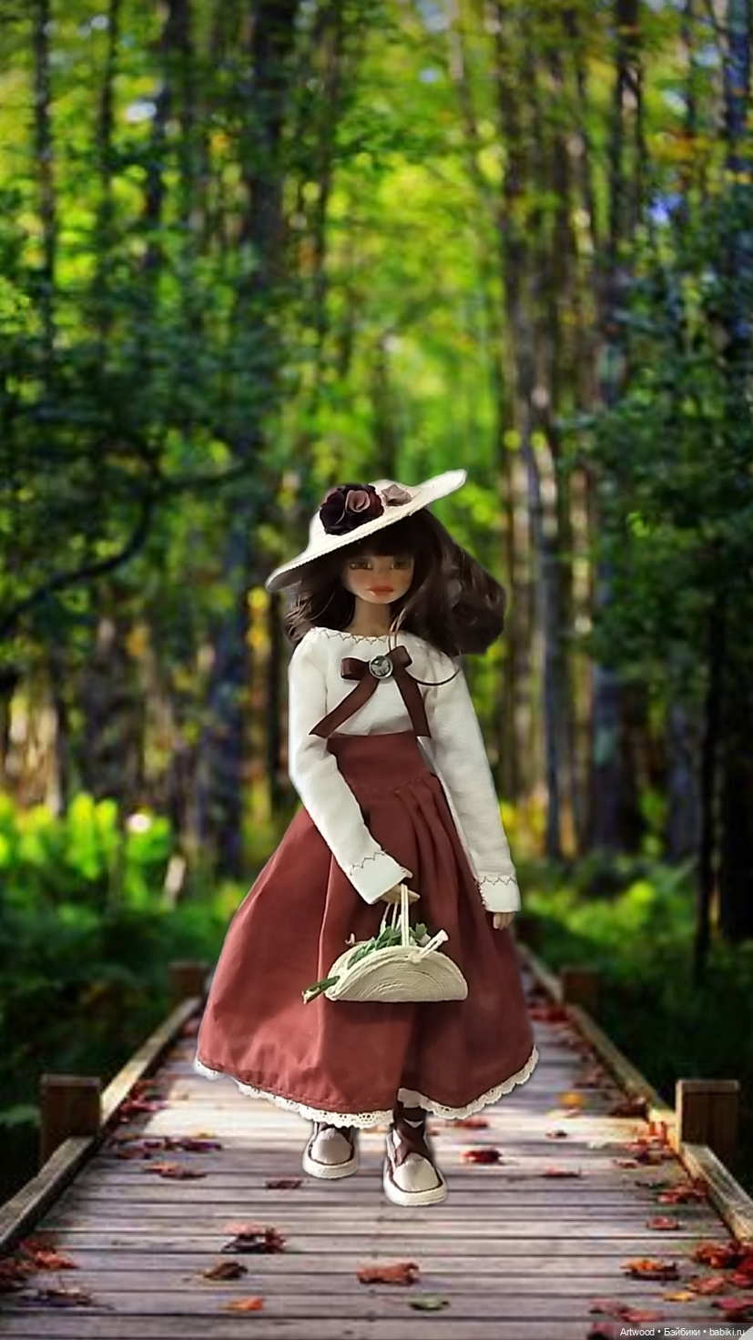 Августа — Авторские шарнирные куклы своими руками: лепка (фото 2)