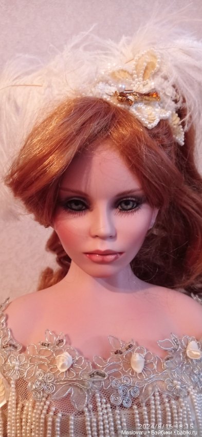 Отреставрировать шею у куколки