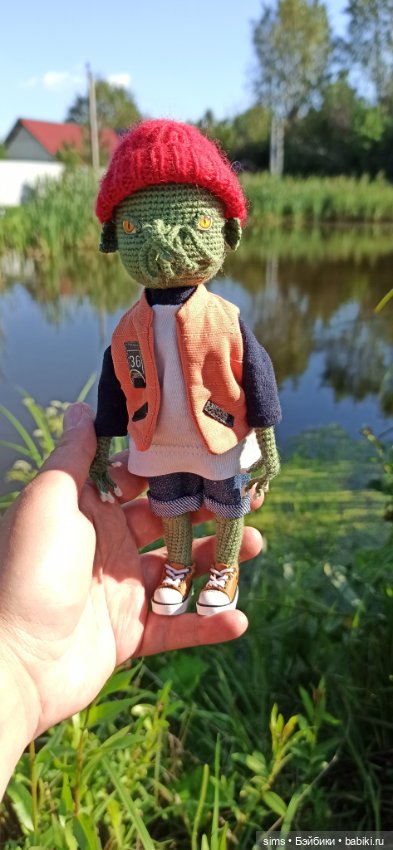 Ктулху Морган — Авторские вязаные куклы: интерьерные (фото 4)