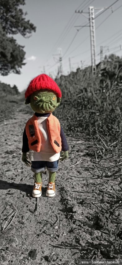 Ктулху Морган — Авторские вязаные куклы: интерьерные