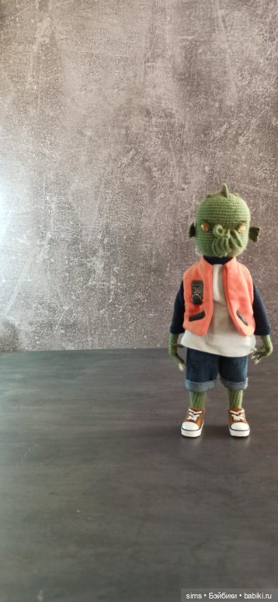 Ктулху Морган — Авторские вязаные куклы: интерьерные