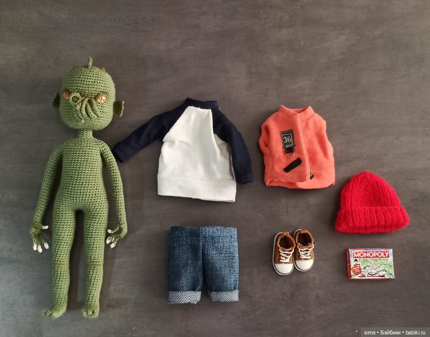 Ктулху Морган — Авторские вязаные куклы: интерьерные