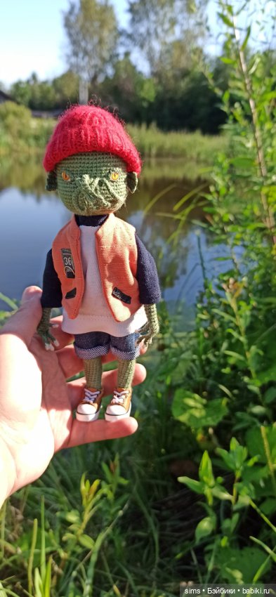 Ктулху Морган — Авторские вязаные куклы: интерьерные (фото 3)