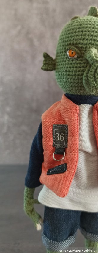 Ктулху Морган — Авторские вязаные куклы: интерьерные