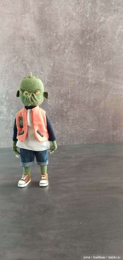 Ктулху Морган — Авторские вязаные куклы: интерьерные (фото 10)