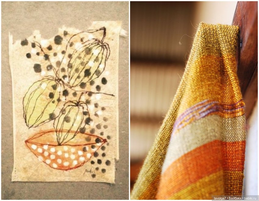 Шарфы в оттенках ранней осени (фото 4)