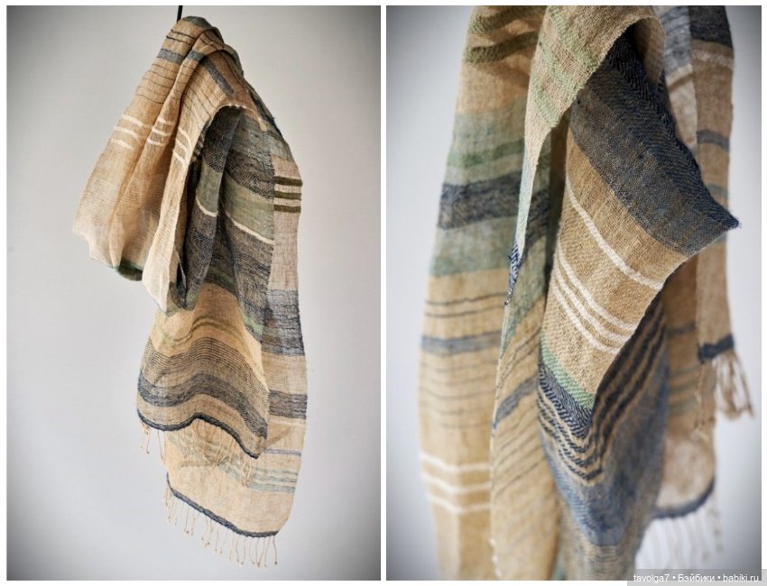 Шарфы в оттенках ранней осени (фото 2)
