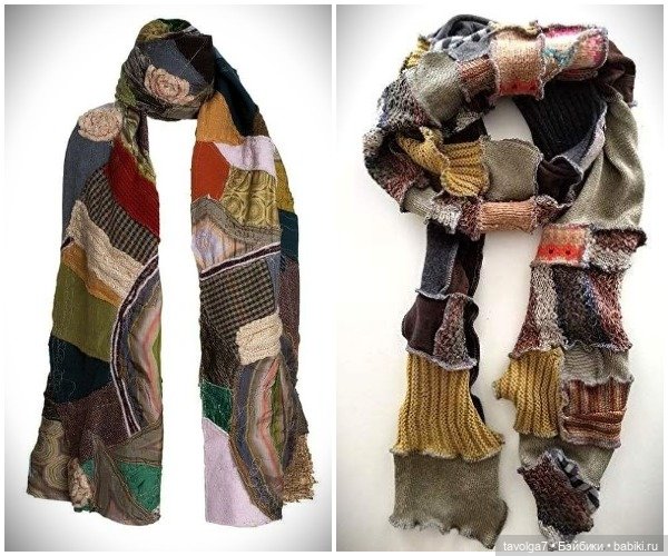 Шарфы в оттенках ранней осени (фото 5)