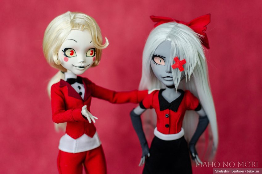 Хэзбин Отель Чарли — ООАК Monster High и Ever After High: репейнт (фото 6)