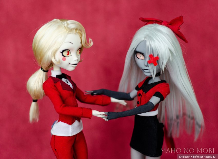 Хэзбин Отель Чарли — ООАК Monster High и Ever After High: репейнт (фото 7)