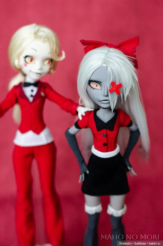 Хэзбин Отель Чарли — ООАК Monster High и Ever After High: репейнт (фото 5)