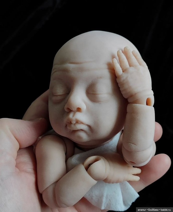 Новая бжд малышка — Лепка авторских кукол: полимерная глина (фото 5)