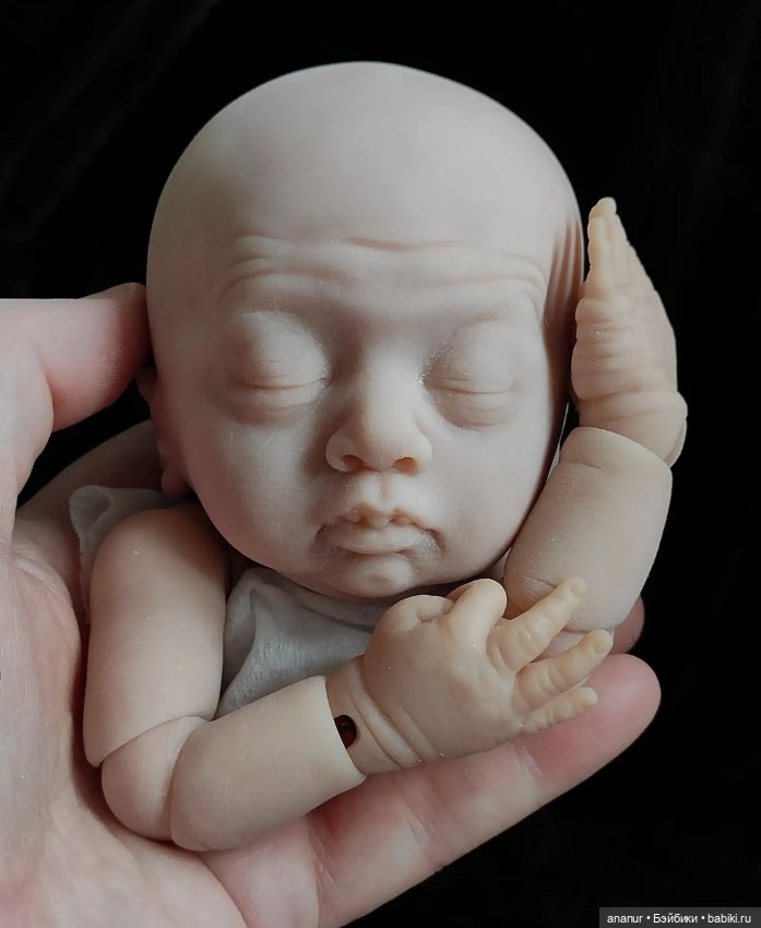 Новая бжд малышка — Лепка авторских кукол: полимерная глина (фото 6)