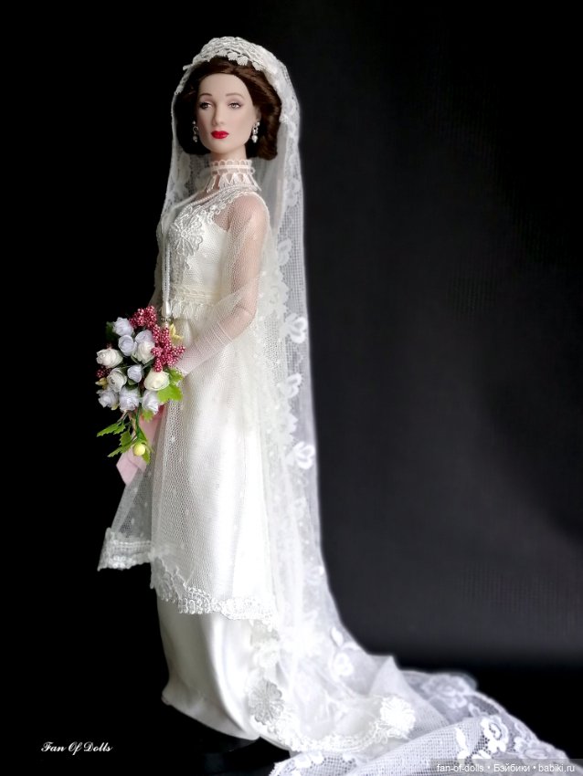 Винтажное свадебное платье (фото 9)