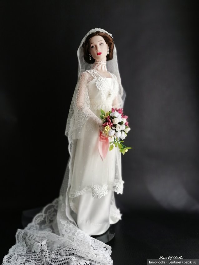 Винтажное свадебное платье (фото 2)