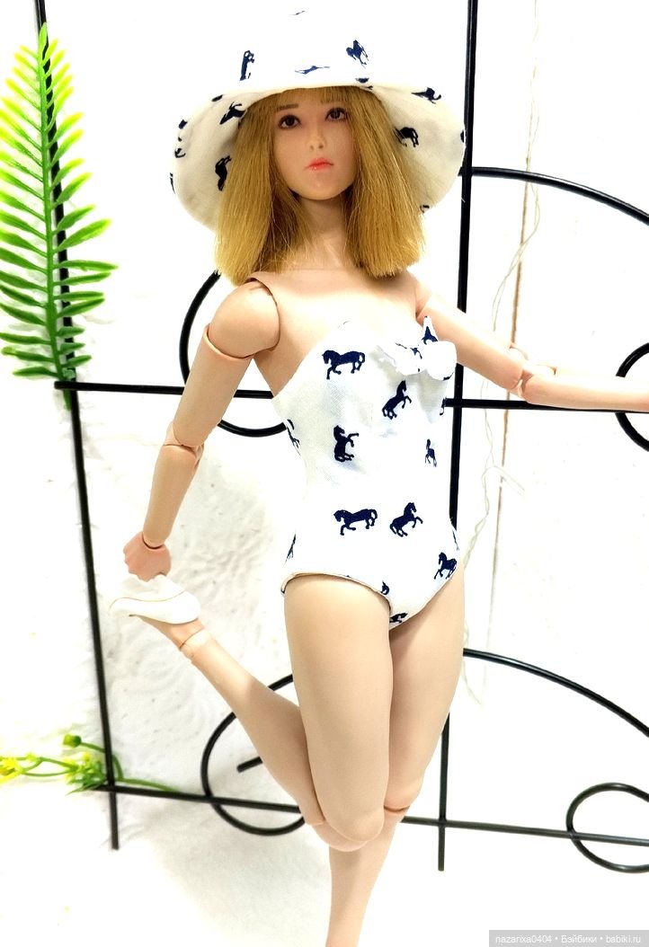 Купальник для леди — Одежда и обувь для кукол своими руками: фото (фото 4)